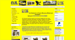 Desktop Screenshot of ajlelectronics.co.uk